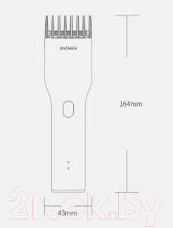 Изображение товара Машинка для стрижки волос Enchen Boost Black / EC-1001