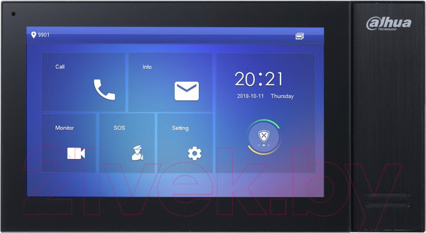 Изображение товара Монитор IP-видеодомофона Dahua DHI-VTH2421FB