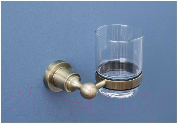 Изображение товара Стакан для зубной щетки и пасты Aquanet 3884