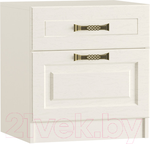 Изображение товара Прикроватная тумба Mobi Ливерпуль 08.146 (белый/ясень ваниль НМ-1012-100 ПВХ)