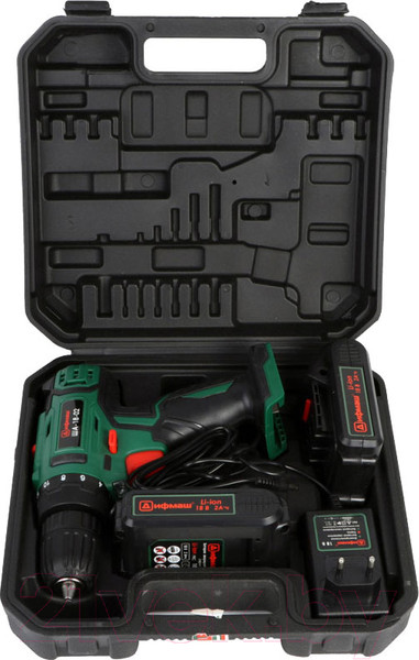 Изображение товара Аккумуляторная дрель-шуруповерт Дифмаш ША-18-02 (01022318)