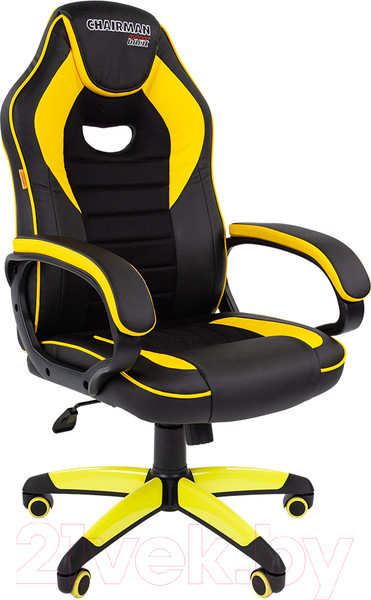 Изображение товара Кресло геймерское Chairman Game 16 (черный/желтый)