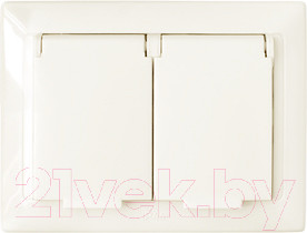 Изображение товара Розетка Bylectrica Стиль РС16-400 (бежевый)