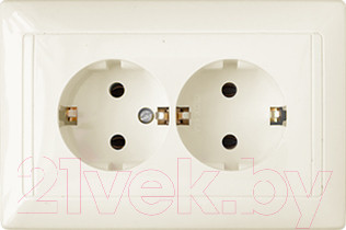 Изображение товара Розетка Bylectrica Стиль РС16-313 (бежевый)