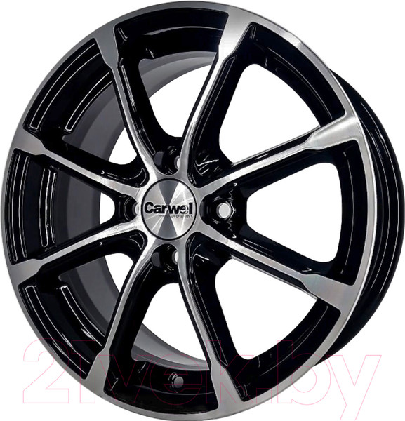 Изображение товара Литой диск Carwel Бета 114 15x6" 4x100мм DIA 67.1мм ET 40мм AB