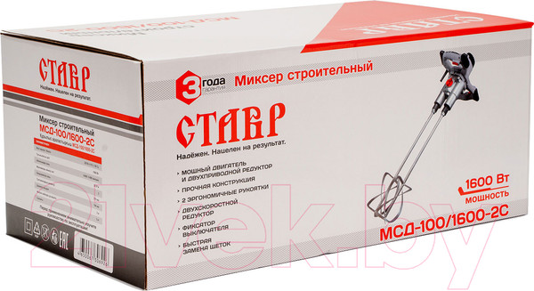 Изображение товара Дрель-миксер Ставр МСД-100/1600-2С