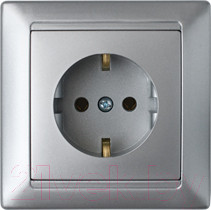 Изображение товара Розетка Bylectrica Стиль РС16-306 (серебристый)