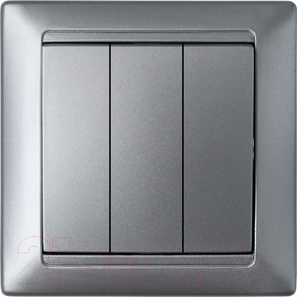 Изображение товара Выключатель Bylectrica Стиль С05 10-805 (серебристый)