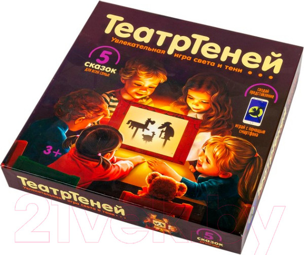 Изображение товара Кукольный театр Десятое королевство Театр теней. Театр на столе / 04030