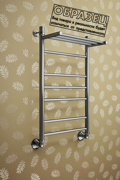 Изображение товара Полотенцесушитель водяной Маргроид Вид 10 100x50 (с полкой)