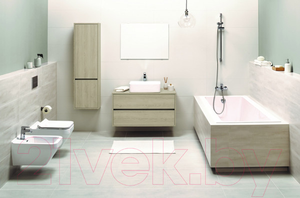 Изображение товара Ванна акриловая Cersanit Crea 180x80 / P-WP-CREA-180NL (без ножек)