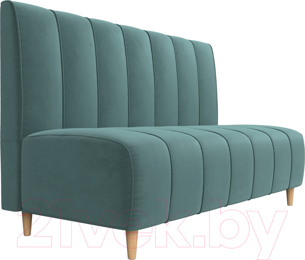 Изображение товара Скамья кухонная мягкая Лига Диванов Ральф 241 / 104133 (велюр, бирюзовый)