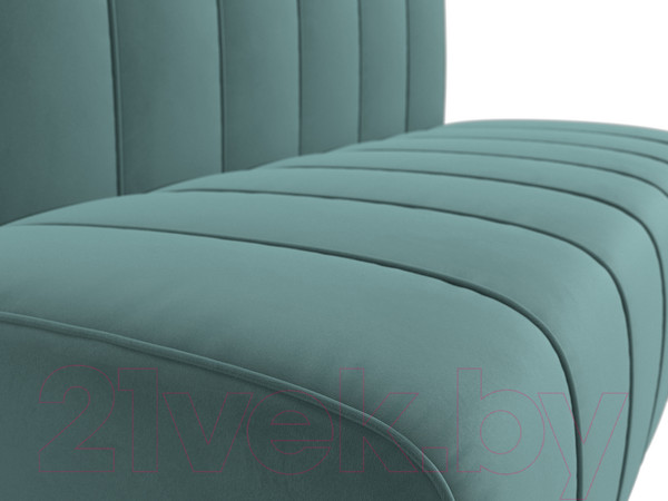 Изображение товара Скамья кухонная мягкая Лига Диванов Ральф 241 / 104133 (велюр, бирюзовый)