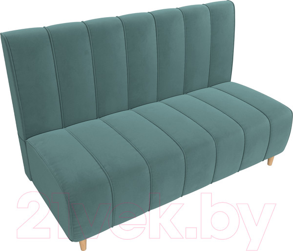 Изображение товара Скамья кухонная мягкая Лига Диванов Ральф 241 / 104133 (велюр, бирюзовый)