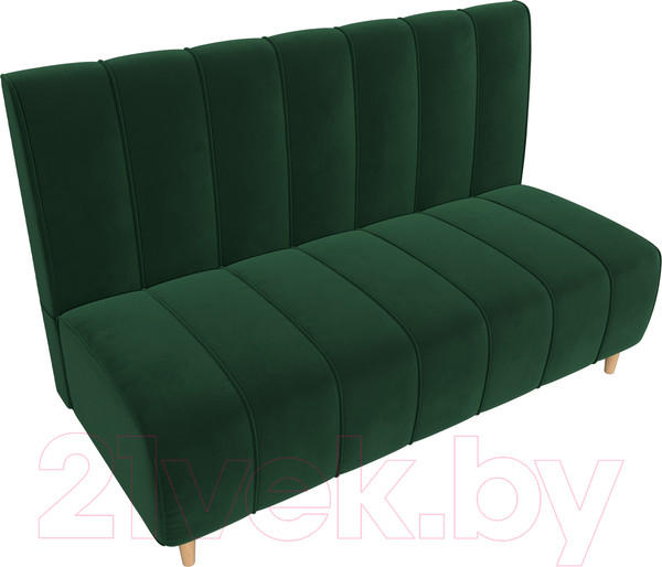 Изображение товара Скамья кухонная мягкая Лига Диванов Ральф 241 / 104135 (велюр, зеленый)