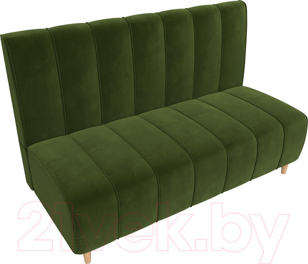 Изображение товара Скамья кухонная мягкая Лига Диванов Ральф 241 / 104141 (микровельвет, зеленый)