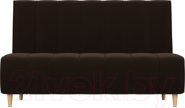 Изображение товара Скамья кухонная мягкая Лига Диванов Ральф 241 / 104142 (микровельвет, коричневый)