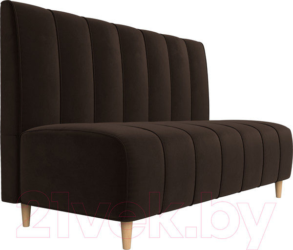Изображение товара Скамья кухонная мягкая Лига Диванов Ральф 241 / 104142 (микровельвет, коричневый)