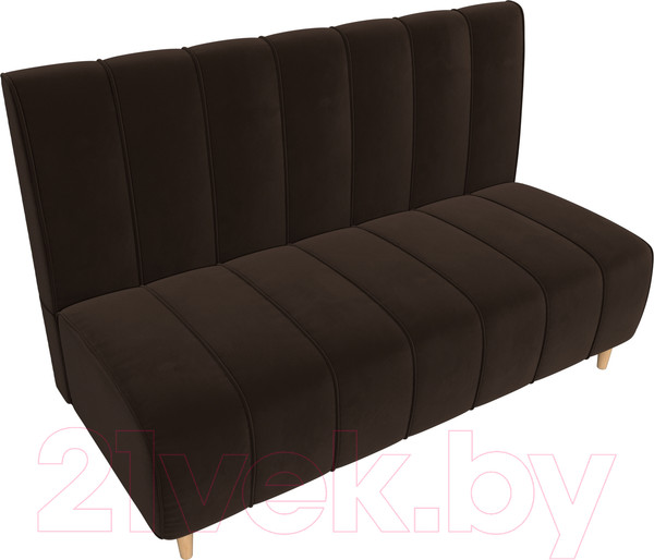 Изображение товара Скамья кухонная мягкая Лига Диванов Ральф 241 / 104142 (микровельвет, коричневый)