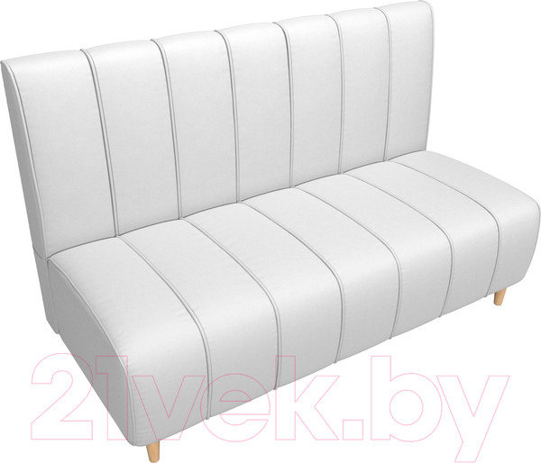 Изображение товара Скамья кухонная мягкая Лига Диванов Ральф 241 / 104149 (экокожа, белый)