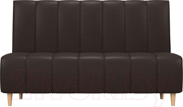 Изображение товара Скамья кухонная мягкая Лига Диванов Ральф 241 / 104150 (экокожа, коричневый)