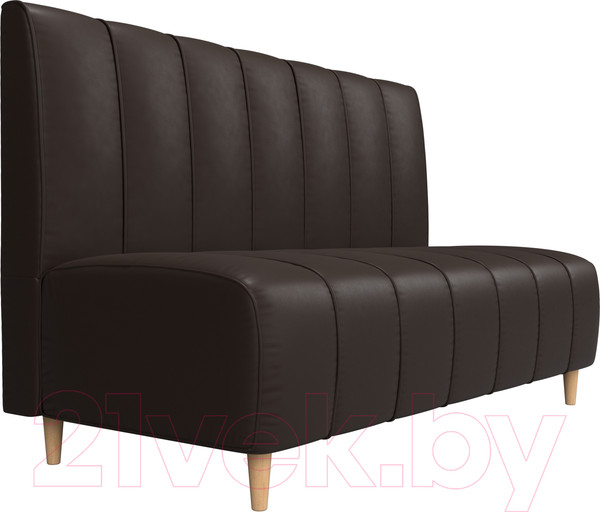 Изображение товара Скамья кухонная мягкая Лига Диванов Ральф 241 / 104150 (экокожа, коричневый)