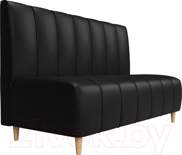 Изображение товара Скамья кухонная мягкая Лига Диванов Ральф 241 / 104151 (экокожа, черный)