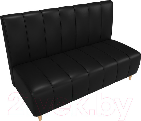 Изображение товара Скамья кухонная мягкая Лига Диванов Ральф 241 / 104151 (экокожа, черный)