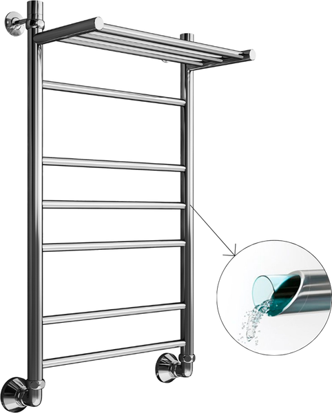 Изображение товара Полотенцесушитель водяной Маргроид Вид 10 80x50 (с полкой)