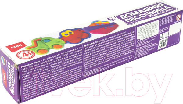 Изображение товара Кинетический песок Lori Радужный песок / Пт-016