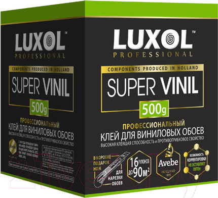 Изображение товара Клей для обоев Luxol Professional Super Vinil (500г)