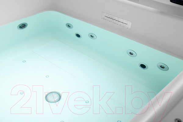 Изображение товара Ванна акриловая Gemy G9268 K 185x150 (с гидромассажем)
