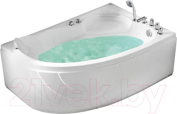 Изображение товара Ванна акриловая Gemy G9009 B R 150x100 (с гидромассажем)