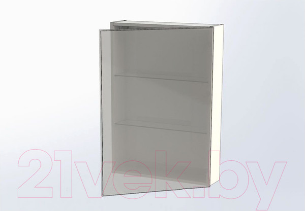 Изображение товара Шкаф с зеркалом для ванной Aquanet Алвита 60 / 183989