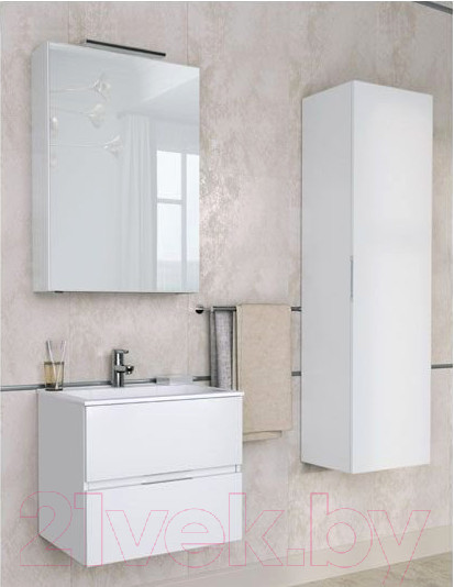 Изображение товара Шкаф с зеркалом для ванной Aquanet Алвита 60 / 183994