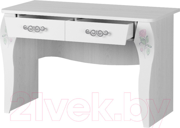 Изображение товара Письменный стол Аквилон Розалия №12.2 (лиственница белая)