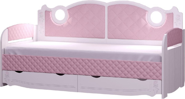 Изображение товара Кровать-тахта Аквилон Розалия №900.4 (лиственница белая)