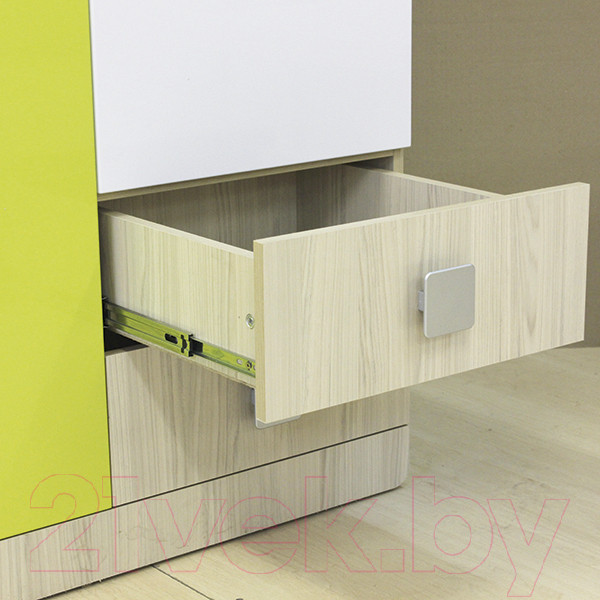 Изображение товара Шкаф Аквилон Стиль №2 (туя светлая/лайм)