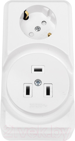 Изображение товара Розетка Bylectrica БРА32-016 (белый)
