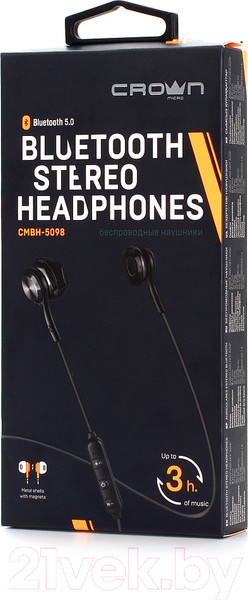 Изображение товара Беспроводные наушники Crown CMBH-5098