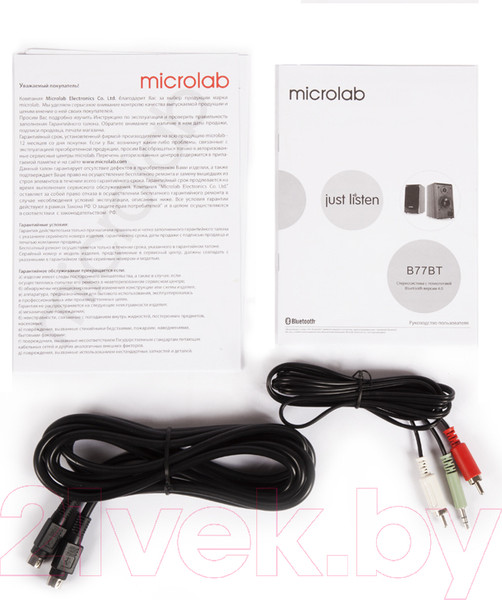 Изображение товара Мультимедиа акустика Microlab B-77BT (дерево)