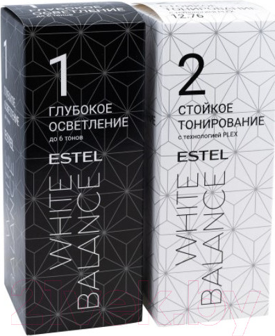 Изображение товара Крем-краска для волос Estel White Balance 12.16 роскошный бриллиант
