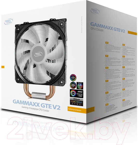 Изображение товара Кулер для процессора Deepcool GammaXX GTE V2 (DP-MCH4-GMX-GTEV2)