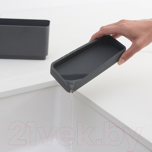 Изображение товара Органайзер для раковины Brabantia 117503 (темно-серый)