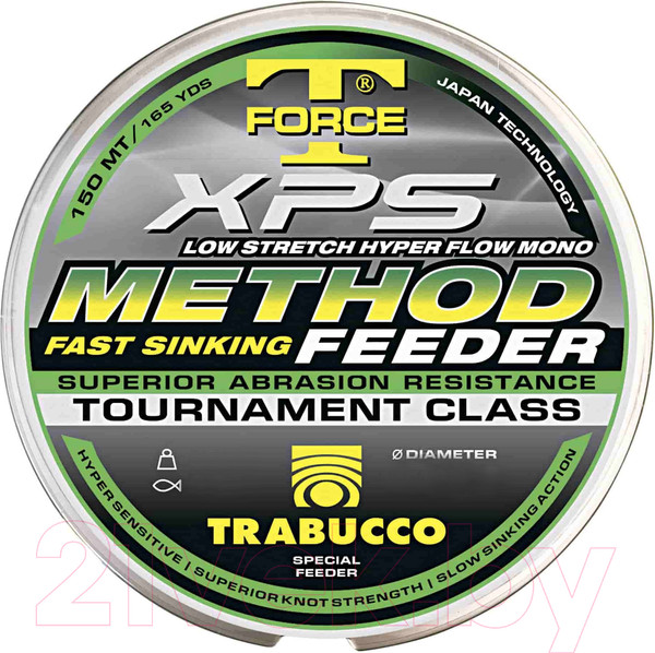 Изображение товара Леска монофильная Trabucco T-Force Xps Method Feeder 0.30мм 150м / 053-96-300
