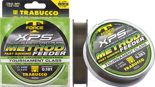Изображение товара Леска монофильная Trabucco T-Force Xps Method Feeder 0.30мм 150м / 053-96-300