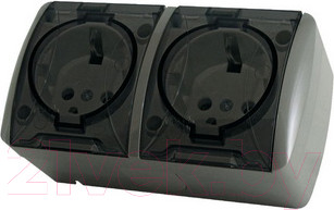 Изображение товара Розетка TDM Селигер SQ1818-0109 (серый)