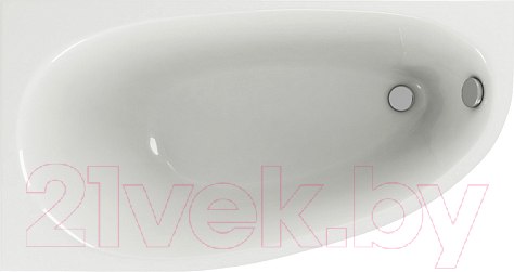 Изображение товара Ванна акриловая Aquatek Дива 170x90 L (с ножками)