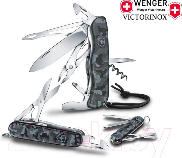 Изображение товара Нож швейцарский Victorinox Classic SD 0.6223.942 (морской камуфляж)