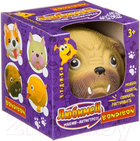 Изображение товара Сквиш Bondibon Любимец боксер / ВВ3982